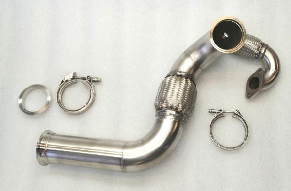 Golf3 VR6  Turbo 3"  76mm Downpipe